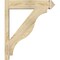 Ekena Millwork Funston Rough Sawn Arts and Crafts Outlooker, Douglas Fir, 6"W x 24"D x 28"H OUT06X24X28FST03RDF - alternate 2